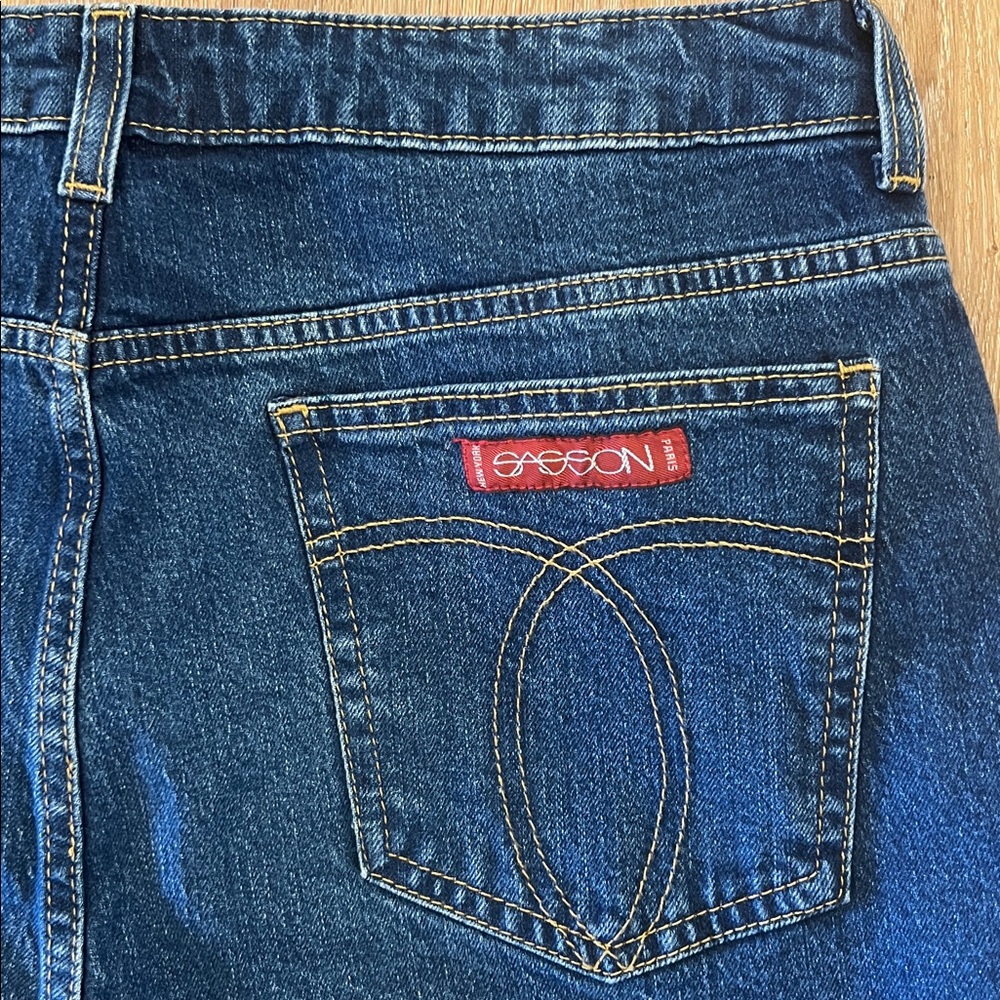 NWT originally $198 Johnny Was Sasson Sancere Straight Leg Jean size 32 - Picture 7 of 16